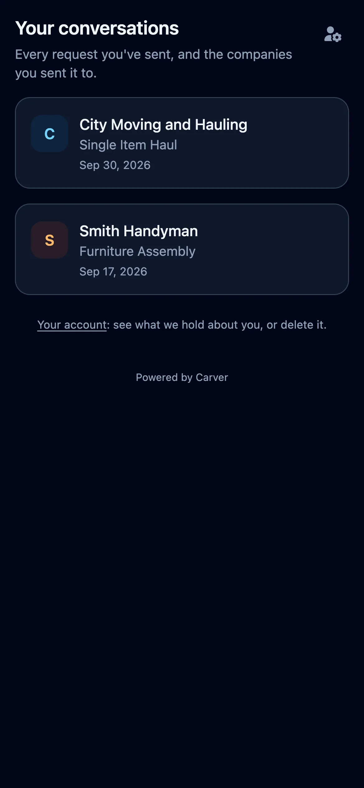 Every request, every company