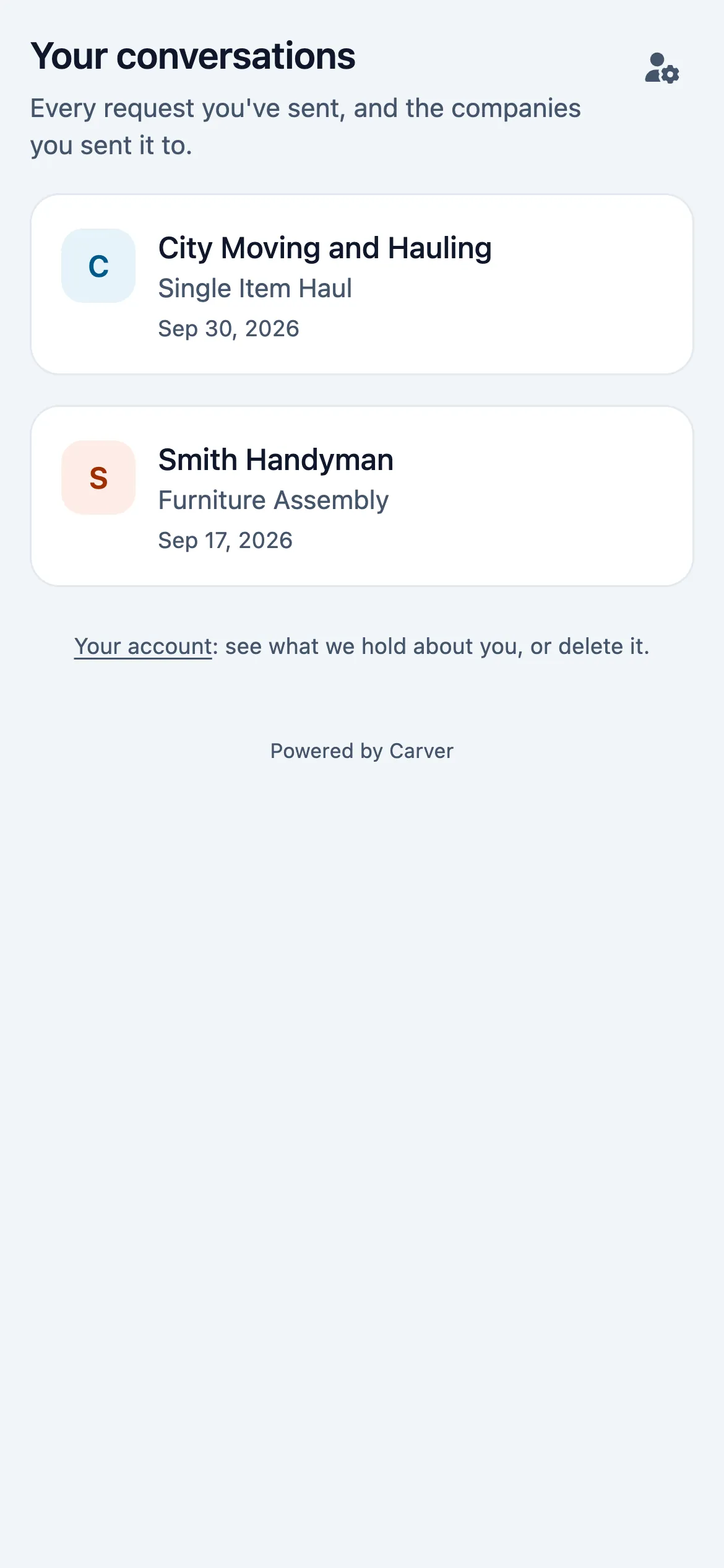 Every request, every company